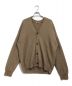 AURALEE（オーラリー）の古着「BABY CASHMERE KNIT CARDIGAN」｜ベージュ