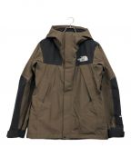 THE NORTH FACEザ ノース フェイス）の古着「Mountain Jacket」｜ブラック×ブラウン