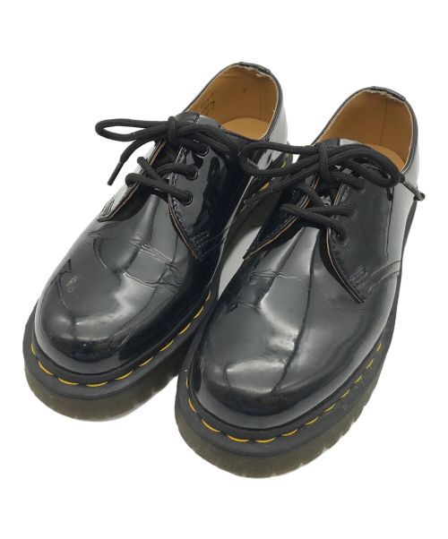 Dr.Martens（ドクターマーチン）Dr.Martens (ドクターマーチン) エナメル３ホールシューズ ブラック サイズ:UK5の古着・服飾アイテム