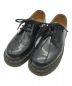 Dr.Martens（ドクターマーチン）の古着「エナメル３ホールシューズ」｜ブラック