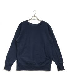 Champion（チャンピオン）の古着「リバースウィーブスウェット」｜ネイビー