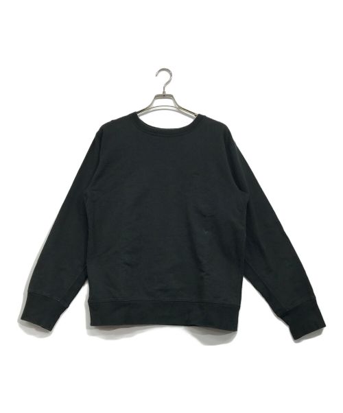 THE NORTHFACE PURPLELABEL（ザ・ノースフェイス パープルレーベル）THE NORTHFACE PURPLELABEL (ザ・ノースフェイス パープルレーベル) 10oz Mountain Crew Neck Sweat ブラック サイズ:Lの古着・服飾アイテム