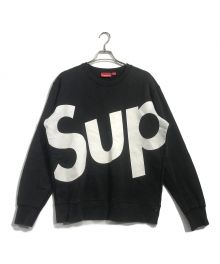 SUPREME（シュプリーム）の古着「Sup Big Logo Crewneck」｜ブラック