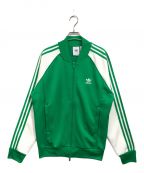 adidasアディダス）の古着「TRACK TOP」｜グリーン