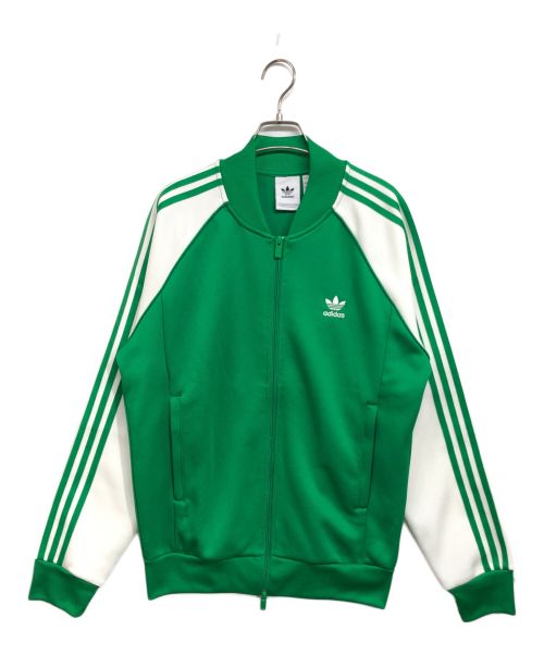 adidas（アディダス）adidas (アディダス) TRACK TOP グリーン サイズ:Lの古着・服飾アイテム