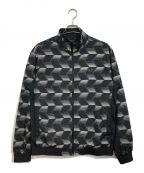 FRED PERRYフレッドペリー）の古着「Chevron Stripe Shell Jacket」｜ブラック