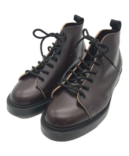 FRED PERRY（フレッドペリー）FRED PERRY (フレッドペリー) GEORGE COX (ジョージコックス) George Cox Monkey Boot ブラウン サイズ:25cmの古着・服飾アイテム