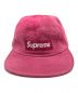 Supreme (シュプリーム) Suede CAMP CAP ピンク：7000円