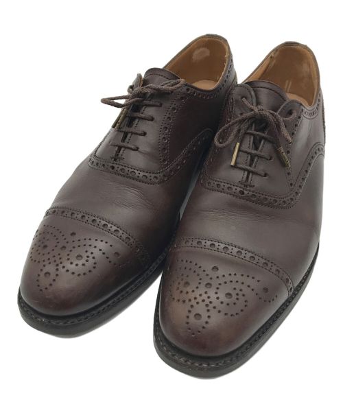 CHEANEY（チーニー）CHEANEY (チーニー) WILFRED メダリオンシューズ ブラウン サイズ:6の古着・服飾アイテム