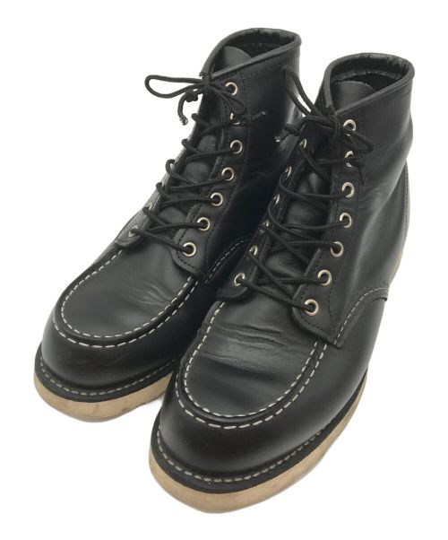 RED WING（レッドウィング）RED WING (レッドウィング) 6-inch Classic Moc ブラック サイズ:26.5cmの古着・服飾アイテム