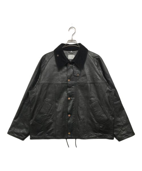 yoused（ユーズド）yoused (ユーズド) DRIVER'S JACKET ブラック サイズ:1の古着・服飾アイテム