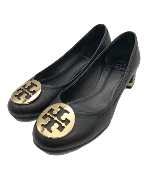 TORY BURCH（トリーバーチ）TORY BURCH (トリーバーチ) ヒールパンプス ブラック サイズ:6.5の古着・服飾アイテム