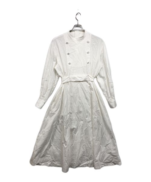 Madder Madder（マダマダ）MADDER MADDER (マダマダ) 準備を始める2WAY DRESS ホワイト サイズ:FREEの古着・服飾アイテム