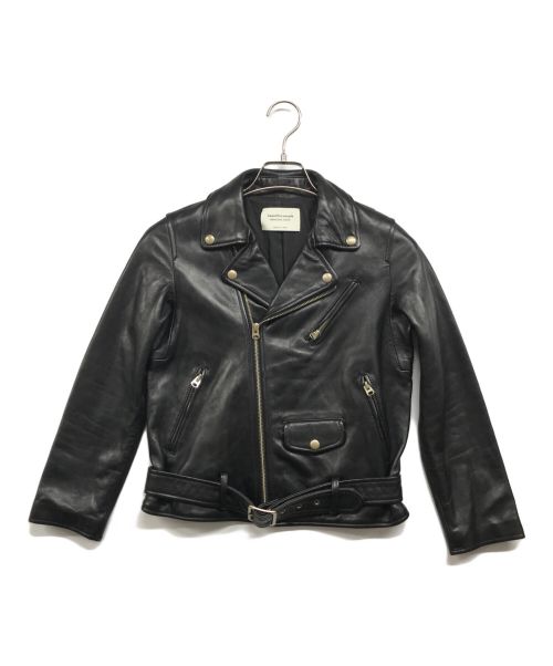 beautiful people（ビューティフルピープル）beautiful people (ビューティフルピープル) vintage leather riders jacket ブラック サイズ:150の古着・服飾アイテム