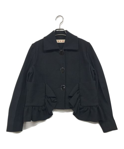 MARNI（マルニ）MARNI (マルニ) 変形ジャケット ブラック サイズ:40の古着・服飾アイテム