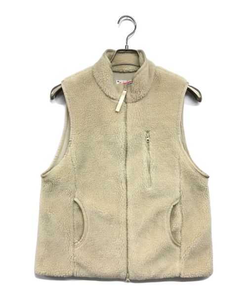 Spick and Span（スピックアンドスパン）Spick and Span (スピックアンドスパン) ライトボアジップベスト イエロー サイズ:36の古着・服飾アイテム