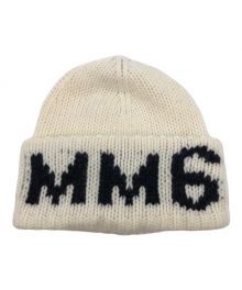 MM6 Maison Margiela（エムエムシックス メゾンマルジェラ）の古着「ニット帽」｜アイボリー