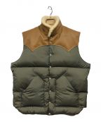 RockyMountainFeatherBedロッキーマウンテンフェザーベッド）の古着「CHRISTY VEST」｜カーキ