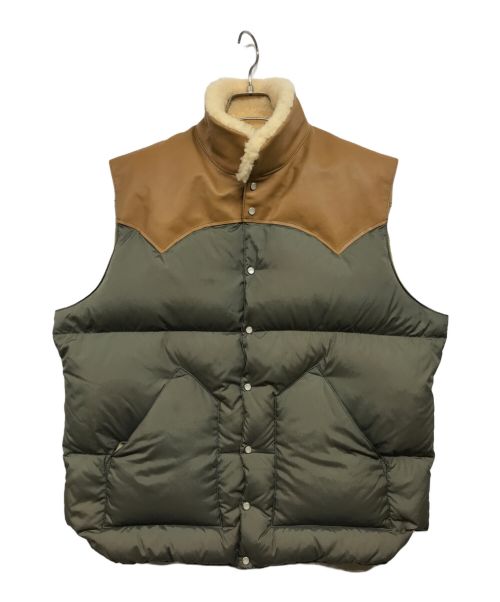 RockyMountainFeatherBed（ロッキーマウンテンフェザーベッド）RockyMountainFeatherBed (ロッキーマウンテンフェザーベッド) CHRISTY VEST カーキ サイズ:46の古着・服飾アイテム