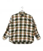 DAIWA PIER39ダイワ ピア39）の古着「Tech Work Shirts Flannel Plaids」｜ブラウン