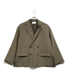 soerte（ソエルテ）の古着「Oversized double-breasted jacket」｜ブラウン