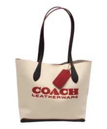 COACH（コーチ）の古着「キア トート・カラーブロック」｜ホワイト