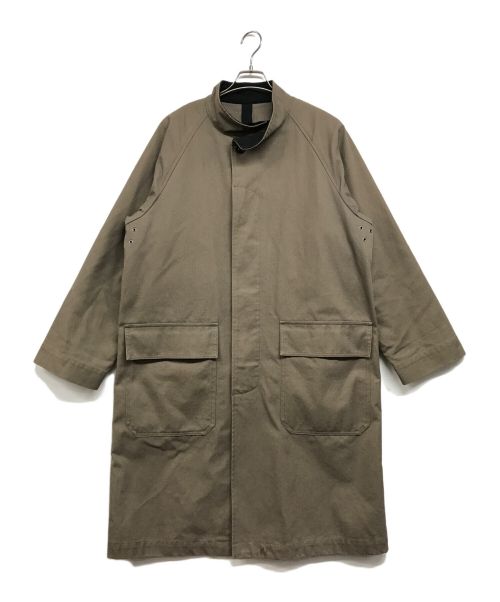 MHL（エムエイチエル）MHL (エムエイチエル) PROOFED COTTON CANVAS カーキ サイズ:Lの古着・服飾アイテム