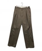 MSMLエムエスエムエル）の古着「TC TWILL WIDE PANTS」｜ブラウン