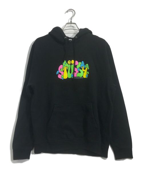 stussy（ステューシー）stussy (ステューシー) Mushroom 50/50 Hood ブラック サイズ:Lの古着・服飾アイテム