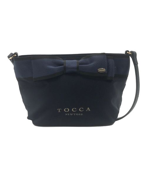 TOCCA（トッカ）TOCCA (トッカ) ナイロンショルダーバッグ ブルーの古着・服飾アイテム