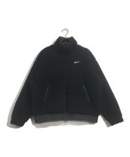 NIKE (ナイキ) スウッシュPLSHジャケット ブラック サイズ:XL