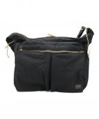 PORTERポーター）の古着「SHOULDER BAG(L)」｜ブラック