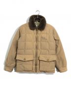 TOYS MCCOYトイズマッコイ）の古着「S.McQUEEN DOWN JACKET」｜ベージュ