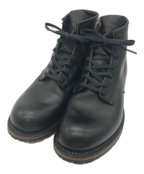 RED WING（レッドウィング）RED WING (レッドウィング) BECKMAN ROUND BOOT ブラック サイズ:26cmの古着・服飾アイテム