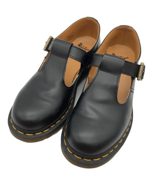 Dr.Martens（ドクターマーチン）Dr.Martens (ドクターマーチン) POLLEY Tバーシューズ ブラック サイズ:UK5の古着・服飾アイテム