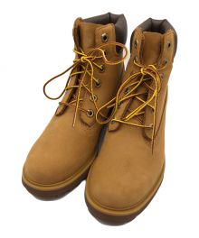 Timberland（ティンバーランド）の古着「レディース キンズリー 6インチ ウォータープルーフ ブーツ」｜ベージュ