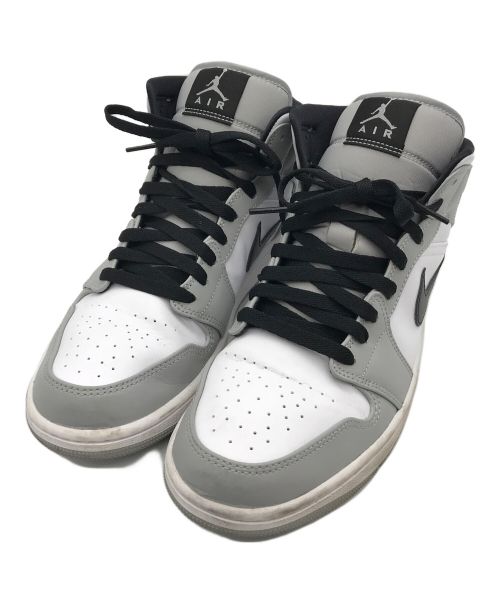 NIKE（ナイキ）NIKE (ナイキ) Air Jordan 1 Mid Light Smoke Grey/White/Black サイズ:27の古着・服飾アイテム