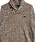 RRL (ダブルアールエル) Rust marl shawl collar sweater ブラウン サイズ:XL：16000円