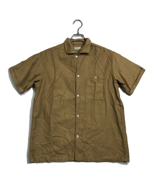 WAREHOUSE（ウエアハウス）WAREHOUSE (ウエアハウス) ワークシャツ ベージュ サイズ:40の古着・服飾アイテム