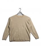 BATONERバトナ―）の古着「KICK BACK SUVIN CREW NECK」｜アイボリー