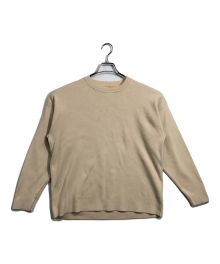 BATONER（バトナ―）の古着「KICK BACK SUVIN CREW NECK」｜アイボリー