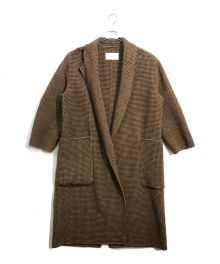 TODAYFUL（トゥデイフル）の古着「"Over Check Coat"オーバーチェックコート」｜ブラウン