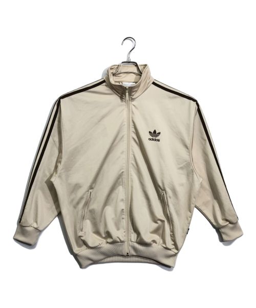 adidas（アディダス）adidas (アディダス) 80'sトラックジャケット ベージュ サイズ:Lの古着・服飾アイテム