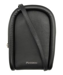 J.W.ANDERSON（ジェイダブリューアンダーソン）の古着「BUMPER-POUCH LEATHER PHONE POUCH」｜ブラック