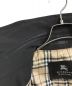 中古・古着 BURBERRY BLACK LABEL (バーバリーブラックレーベル) トレンチコート ブラック サイズ:L：12000円