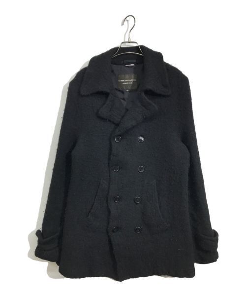 COMME des GARCONS HOMME PLUS（コムデギャルソンオムプリュス）COMME des GARCONS HOMME PLUS (コムデギャルソンオムプリュス) Pコート ブラック サイズ:Mの古着・服飾アイテム