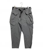 alk phenixアルクフェニックス）の古着「Zak pants II / Karu-Stretch Taffeta II」｜グレー