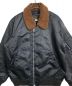 RRL (ダブルアールエル) B-15C フライトジャケット ブラウン×ブラック サイズ:XL：40000円