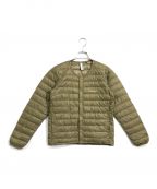 mont-bell×B:MING LIFE STOREモンベル×ビーミングライフストア）の古着「Superior Down Round Neck Jacket」｜カーキ