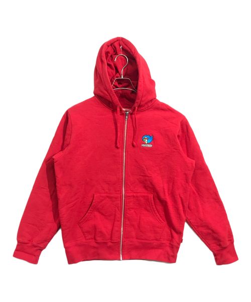 SUPREME（シュプリーム）SUPREME (シュプリーム) Gonz Zip Up Sweatshirt レッド サイズ:Mの古着・服飾アイテム